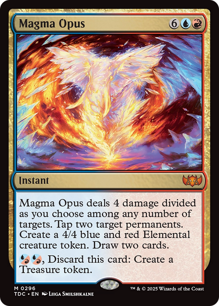 Magma Opus [Tarkir: Dragonstorm Commander]-1