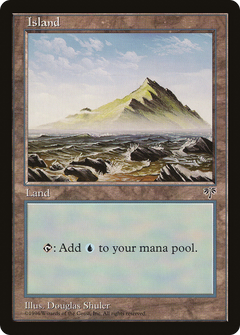 Island (No Tree / Blue Sky / Peak on Right) [Mirage]-1