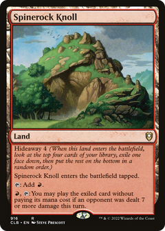 Spinerock Knoll [Commander Legends: Battle for Baldur's Gate]-1