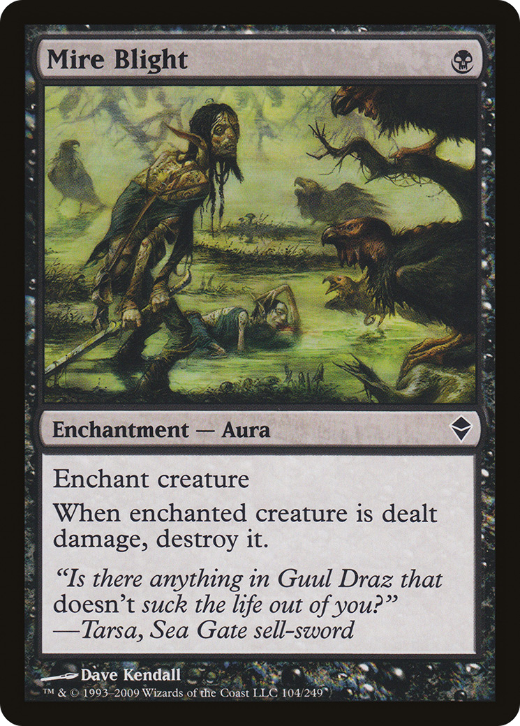 Mire Blight [Zendikar]-1
