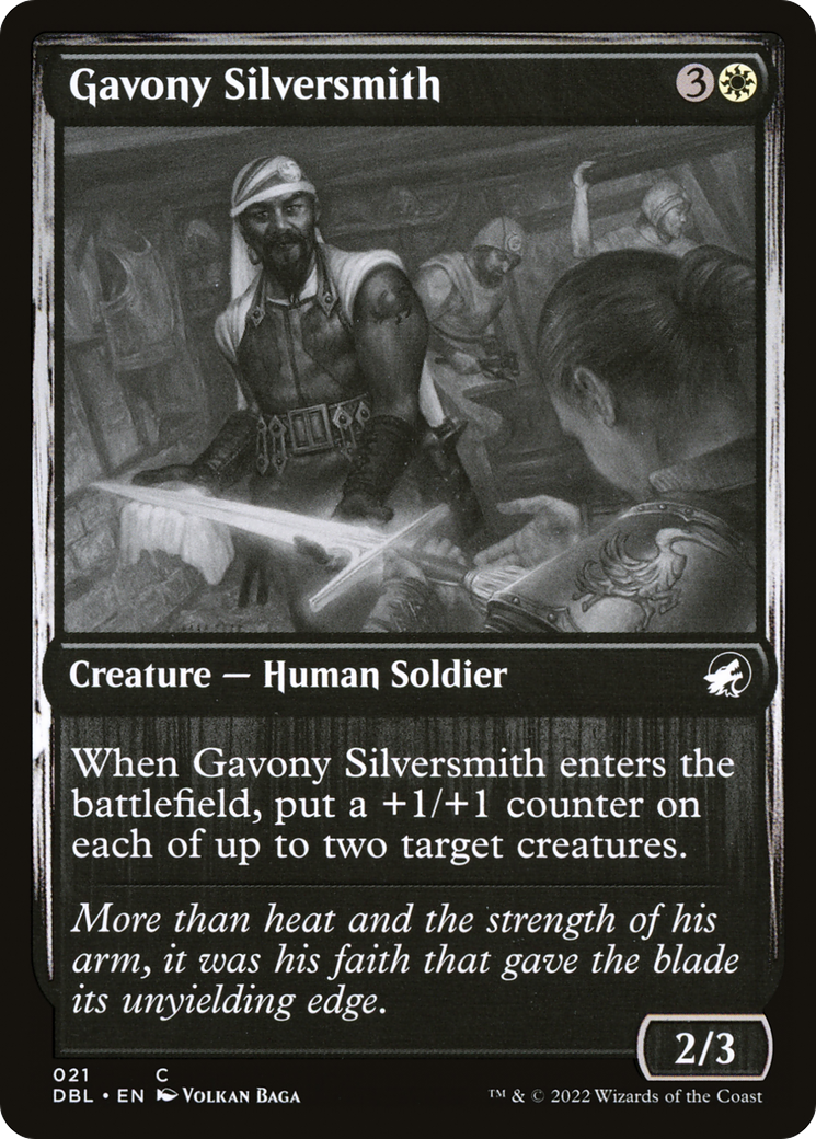 Gavony Silversmith [Innistrad: Double Feature]-1