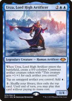 Urza, Lord High Artificer [Modern Horizons]-1