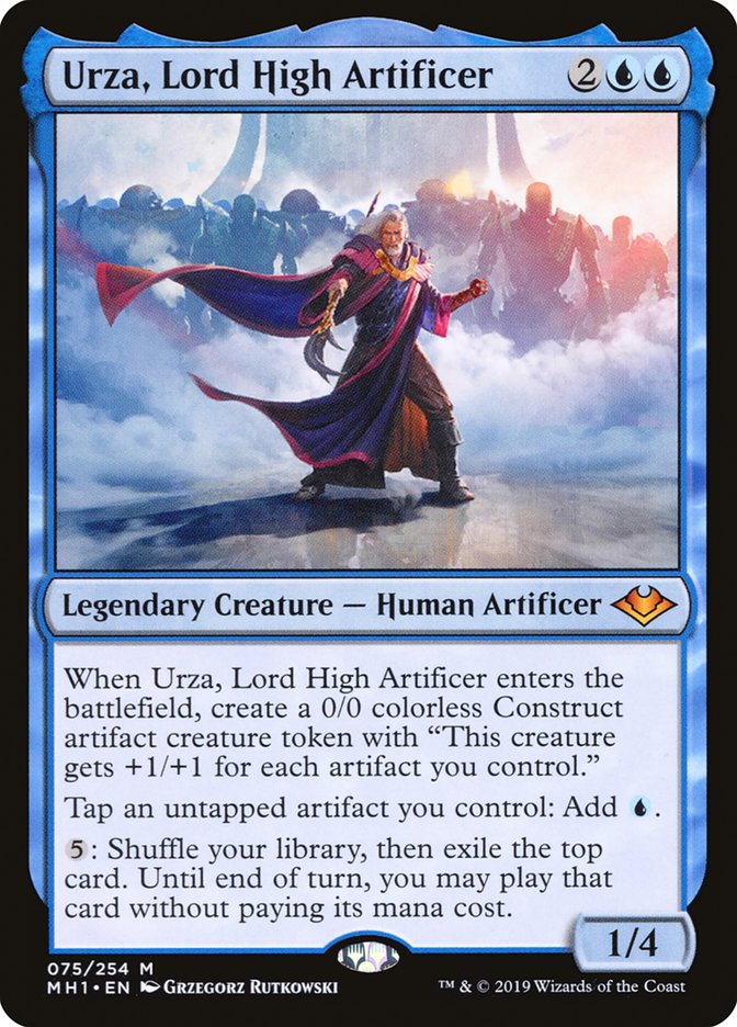 Urza, Lord High Artificer [Modern Horizons]-1