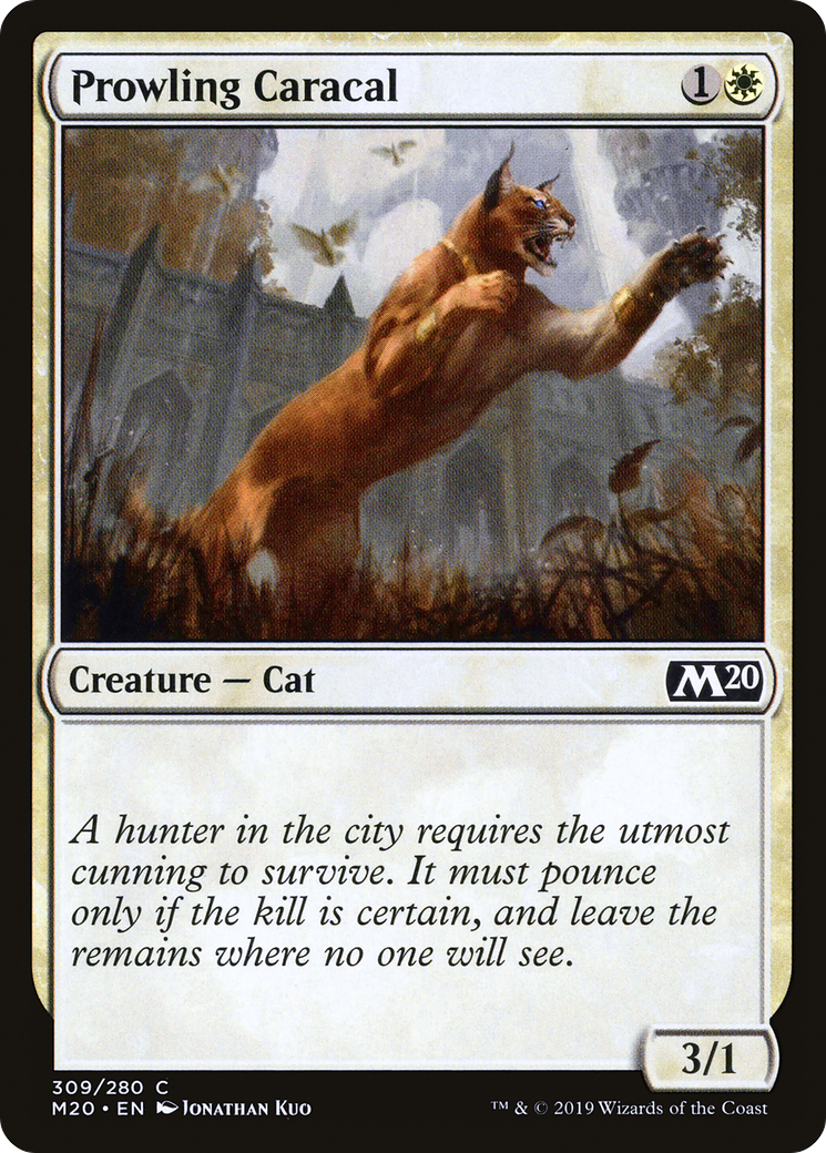 Prowling Caracal [Core Set 2020]-1