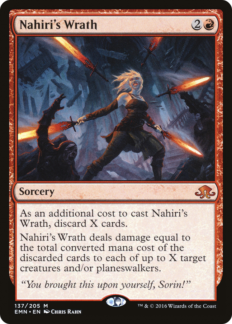 Nahiri's Wrath [Eldritch Moon]-1