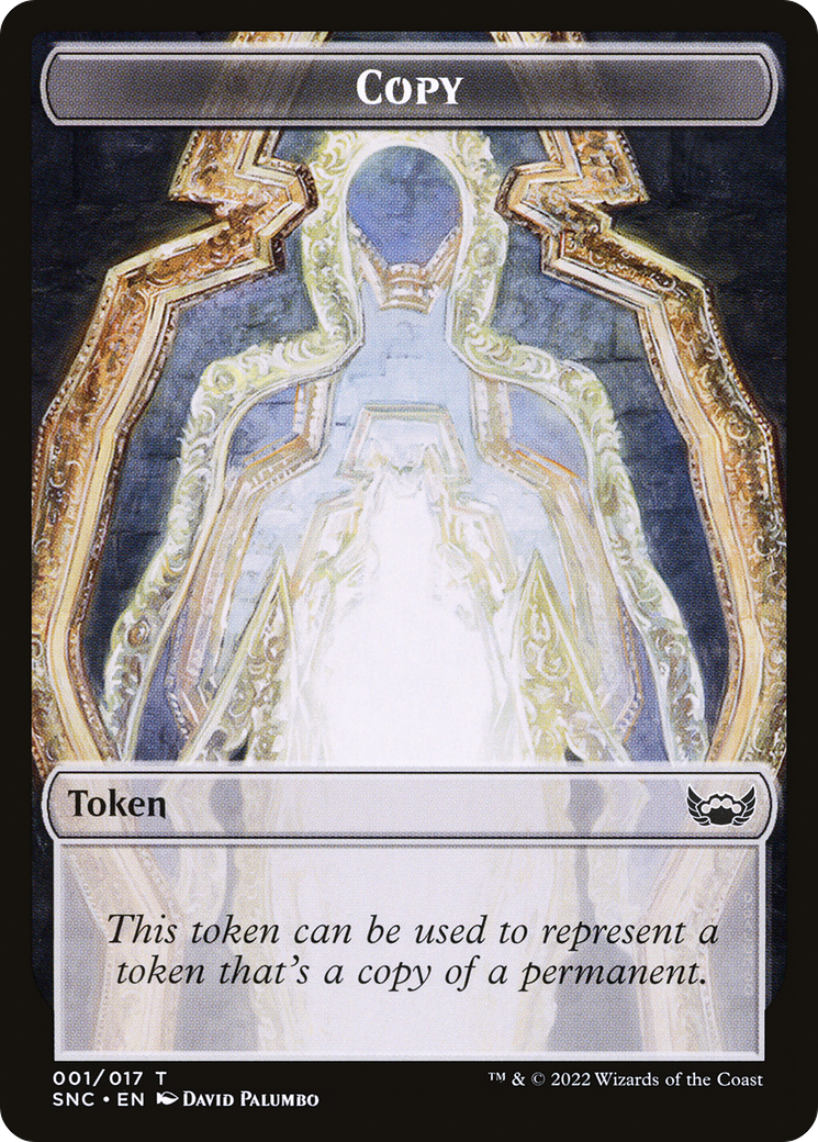 Copy (TSNC-001) - Streets of New Capenna Tokens Foil-1