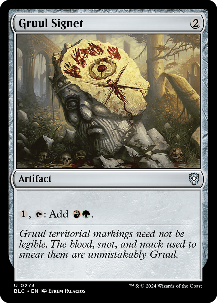 Gruul Signet [Bloomburrow Commander]-1