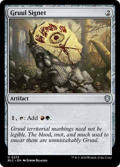 Gruul Signet [Bloomburrow Commander]-1