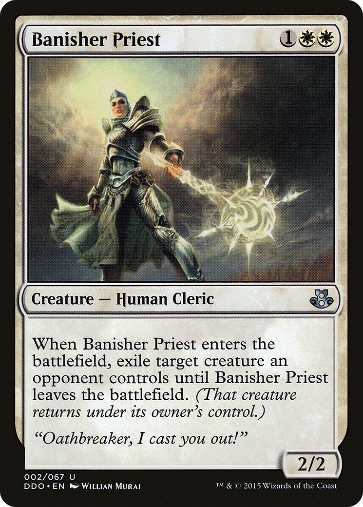 Banisher Priest [Duel Decks: Elspeth vs. Kiora]-1