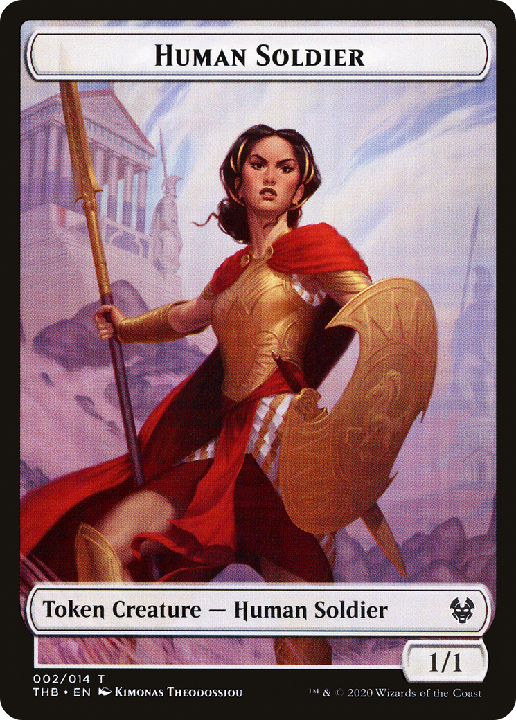 Human Soldier Token [Theros Beyond Death Tokens]-1