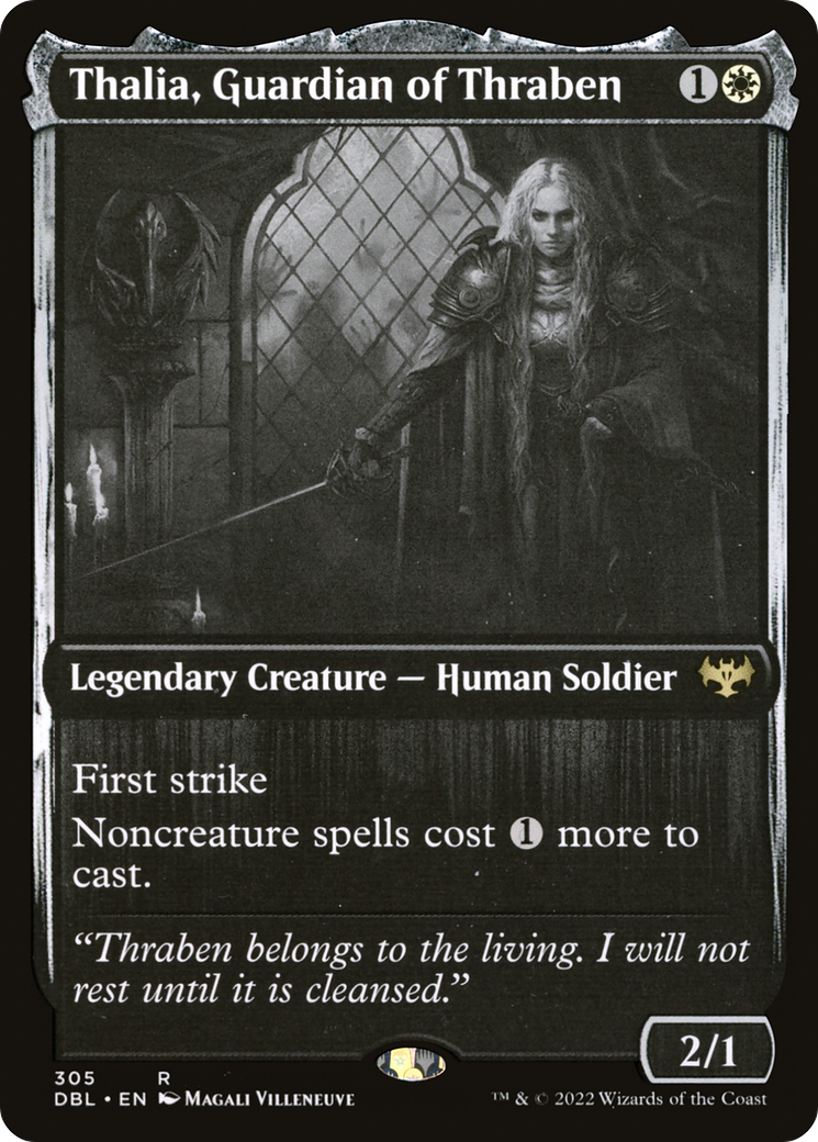 Thalia, Guardian of Thraben [Innistrad: Double Feature]-1