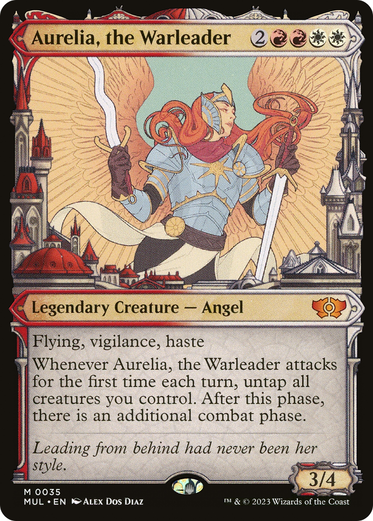 Aurelia, the Warleader [Multiverse Legends]-1