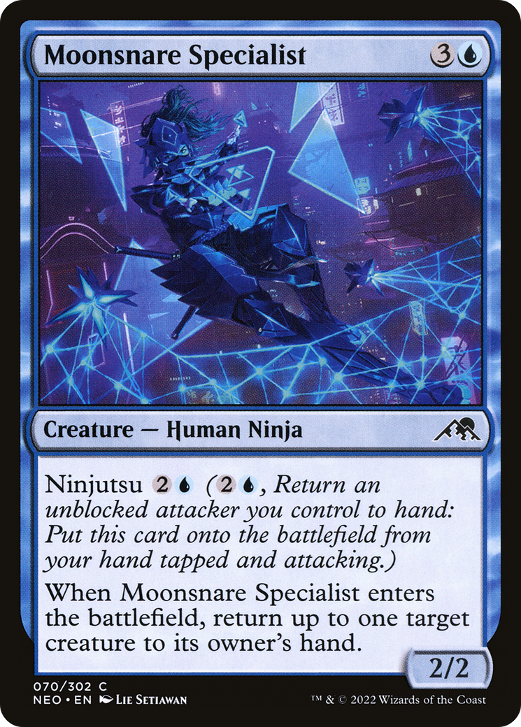 Moonsnare Specialist [Kamigawa: Neon Dynasty]-1
