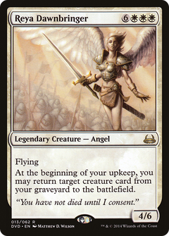 Reya Dawnbringer (Divine vs. Demonic) [Duel Decks Anthology]-1