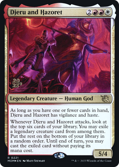 Djeru and Hazoret [March of the Machine Prerelease Promos]-1