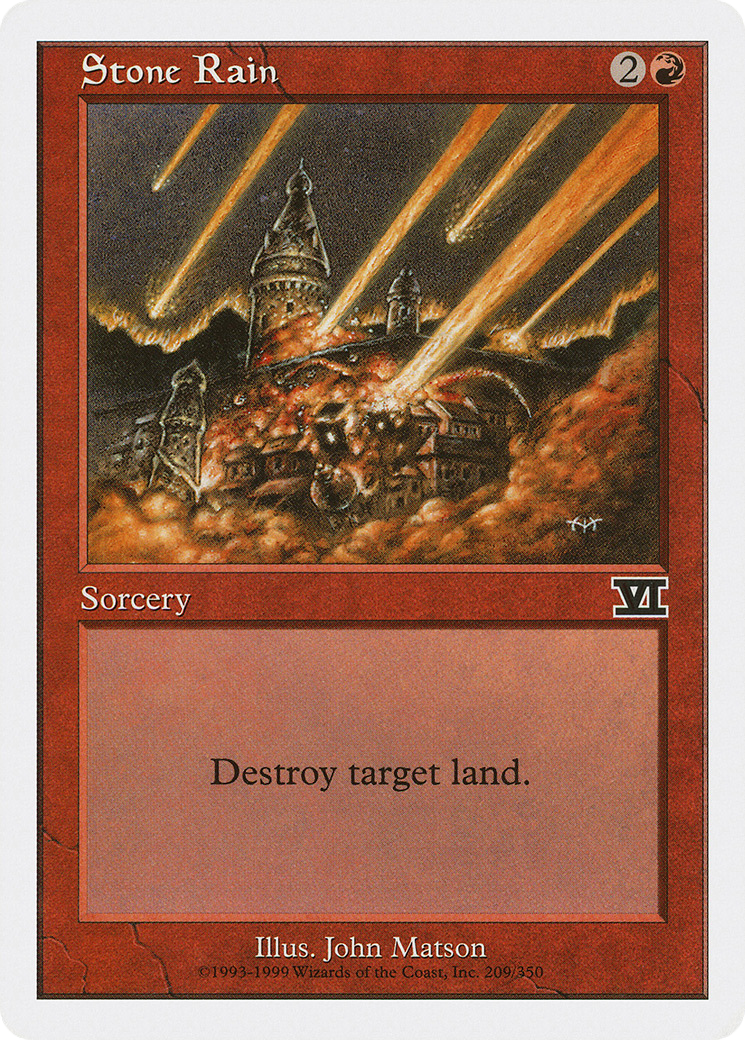 Stone Rain [Classic Sixth Edition]-1