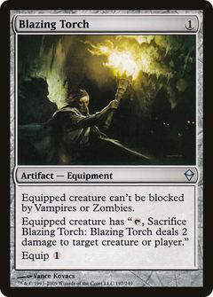 Blazing Torch [Zendikar]-1