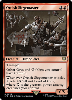 Orcish Siegemaster [The Lord of the Rings: Tales of Middle-Earth Commander]-1