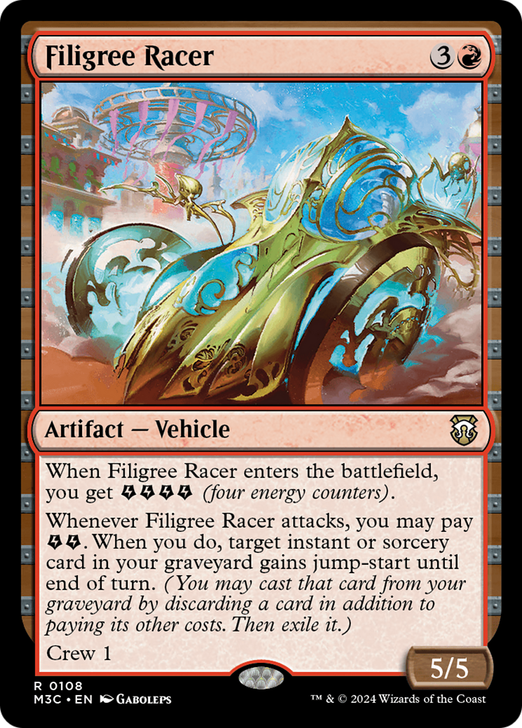 Filigree Racer [Modern Horizons 3 Commander]-1