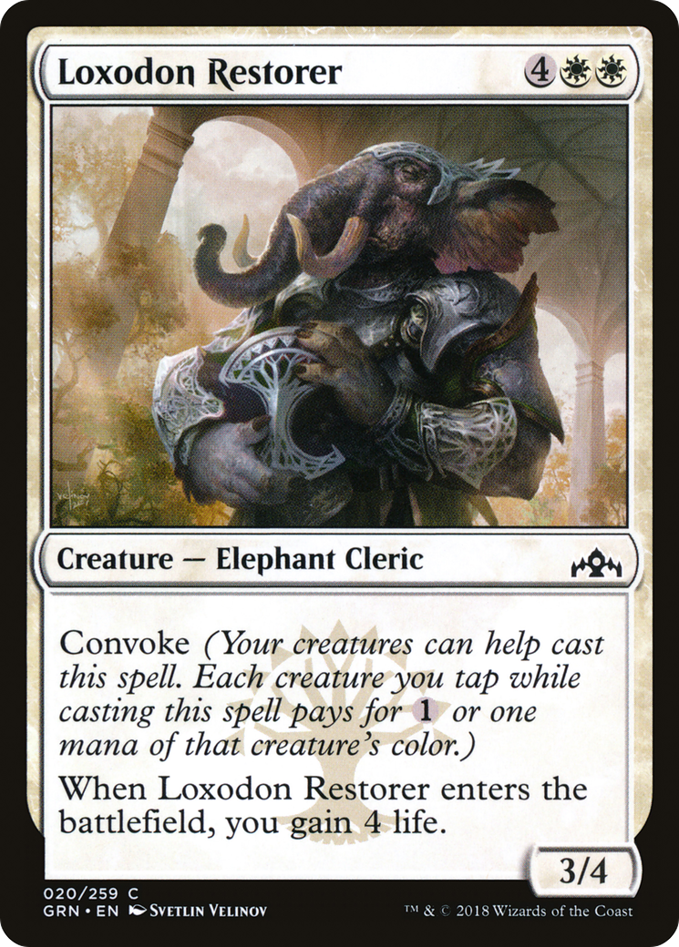 Loxodon Restorer [Guilds of Ravnica]-1