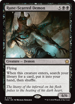 Rune-Scarred Demon [Foundations]-1