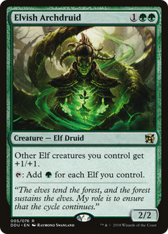 Elvish Archdruid [Duel Decks: Elves vs. Inventors]-1