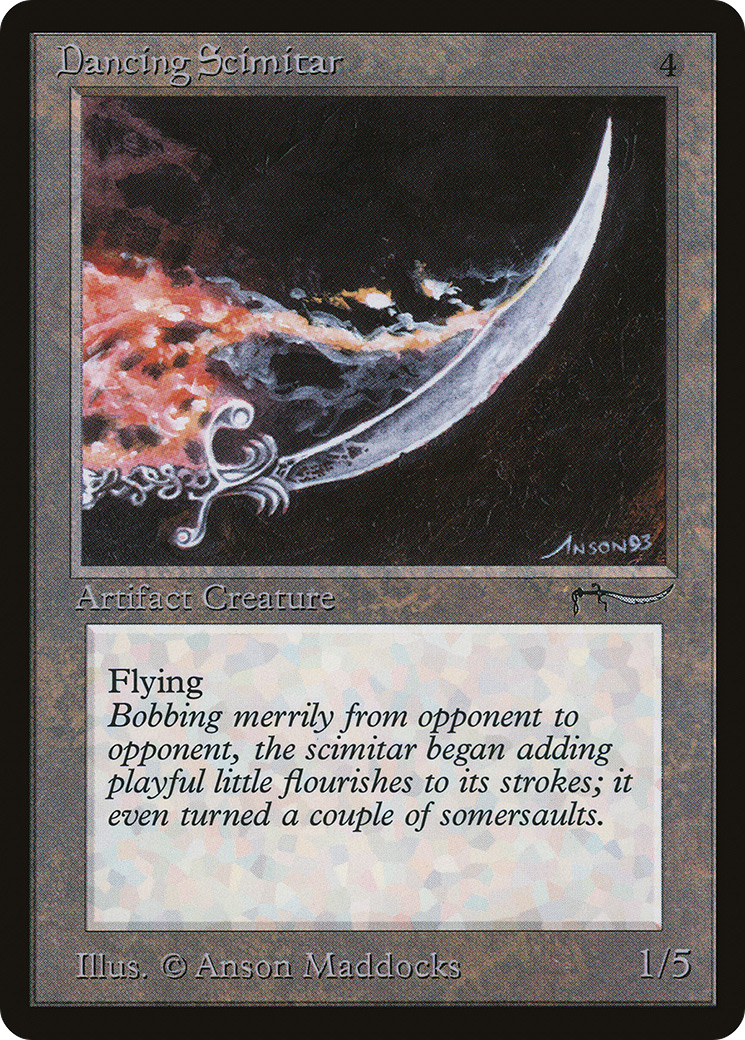 Dancing Scimitar [Arabian Nights]-1