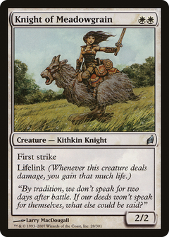 Knight of Meadowgrain [Lorwyn]-1