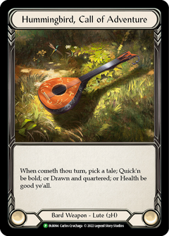 Hummingbird, Call of Adventure [FAB094] (Promo)  Cold Foil-1