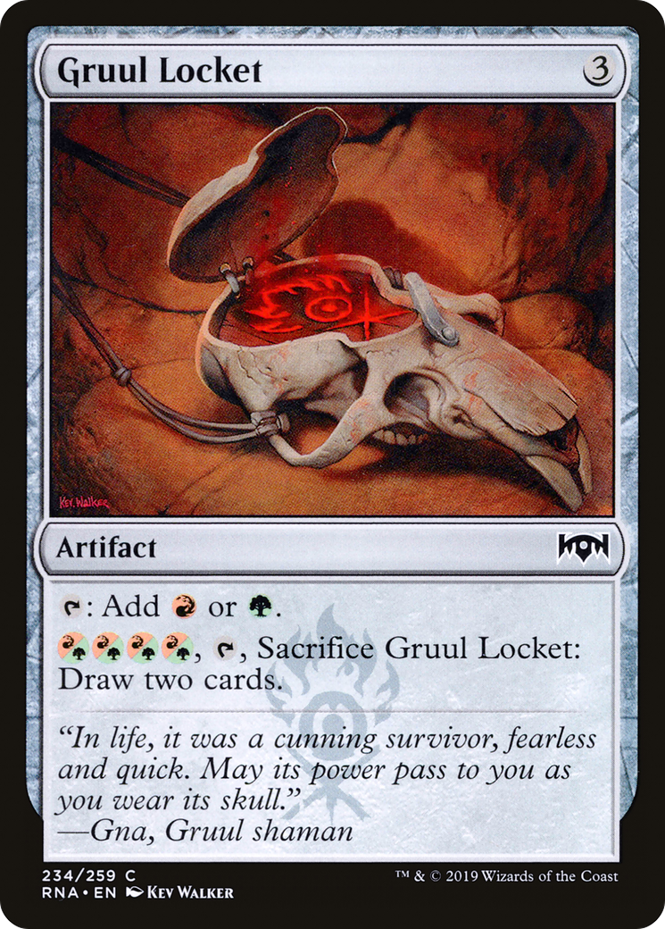 Gruul Locket [Ravnica Allegiance]-1