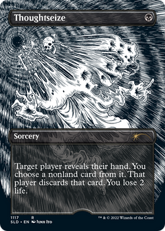 Thoughtseize (Japanese Borderless) [Secret Lair Drop Series]-1