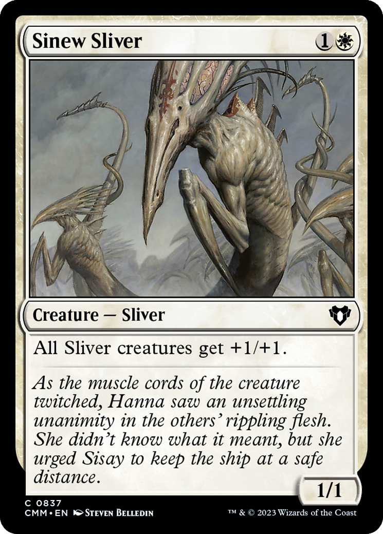 Sinew Sliver [Commander Masters]-1