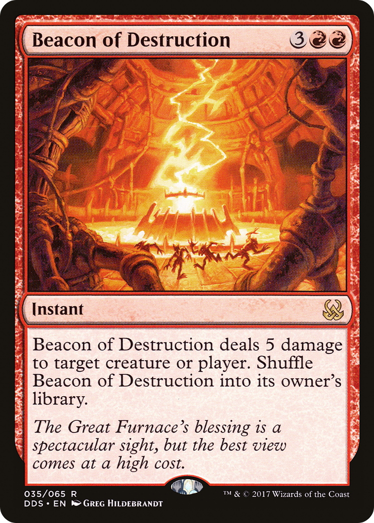 Beacon of Destruction [Duel Decks: Mind vs. Might]-1