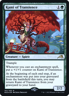 Kami of Transience [Kamigawa: Neon Dynasty Prerelease Promos]-1