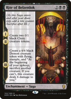 Rite of Belzenlok [Dominaria]-1
