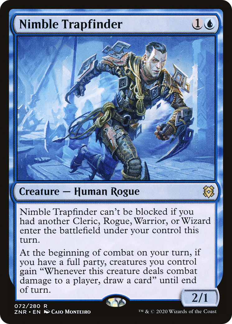 Nimble Trapfinder [Zendikar Rising]-1
