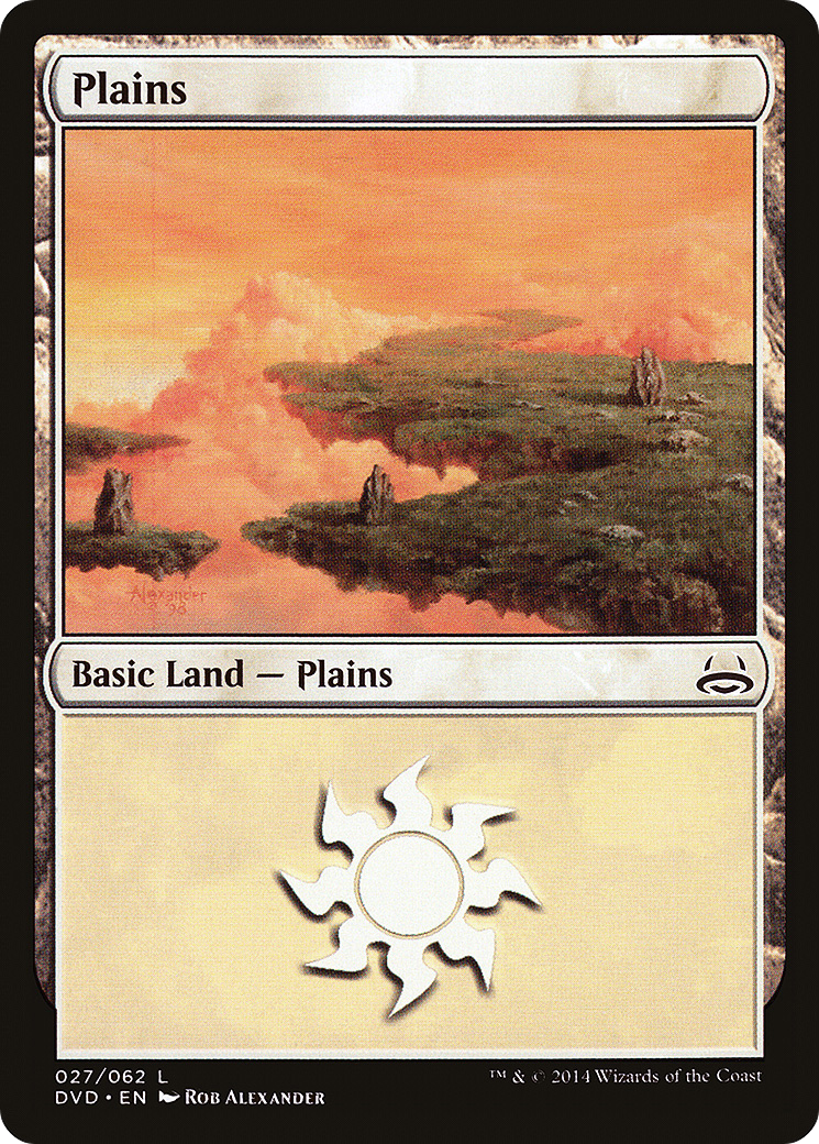 Plains (27) (Divine vs. Demonic) [Duel Decks Anthology]-1