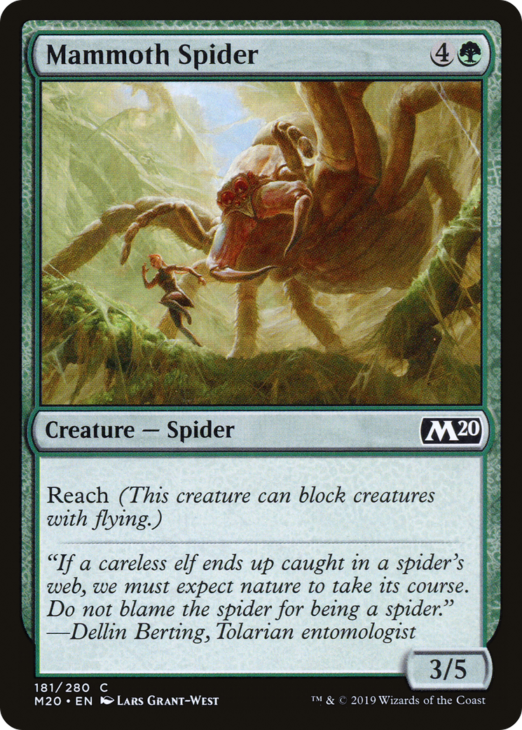 Mammoth Spider [Core Set 2020]-1