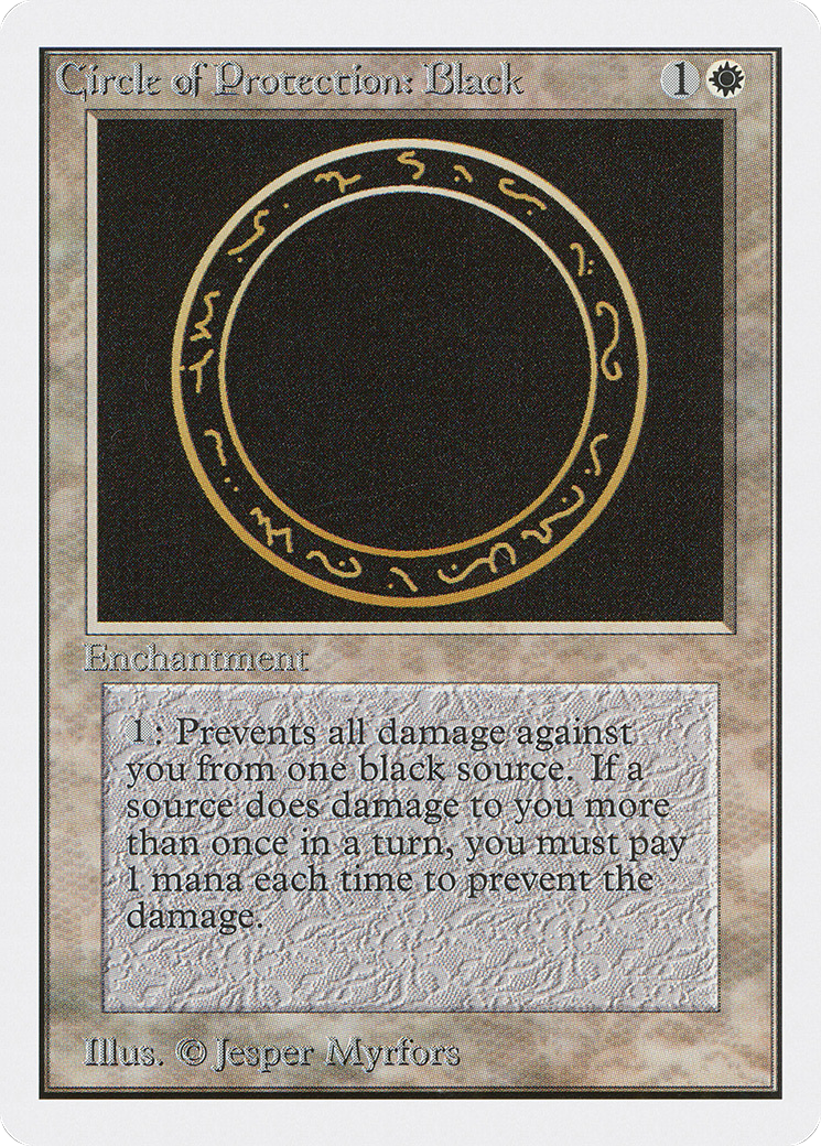 Circle of Protection: Black [Unlimited Edition]-1