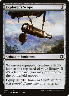 Explorer's Scope [Dungeons & Dragons: Adventures in the Forgotten Realms Commander]-1