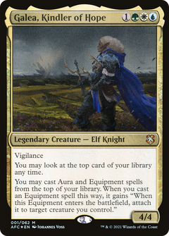 Galea, Kindler of Hope [Dungeons & Dragons: Adventures in the Forgotten Realms Commander]-1