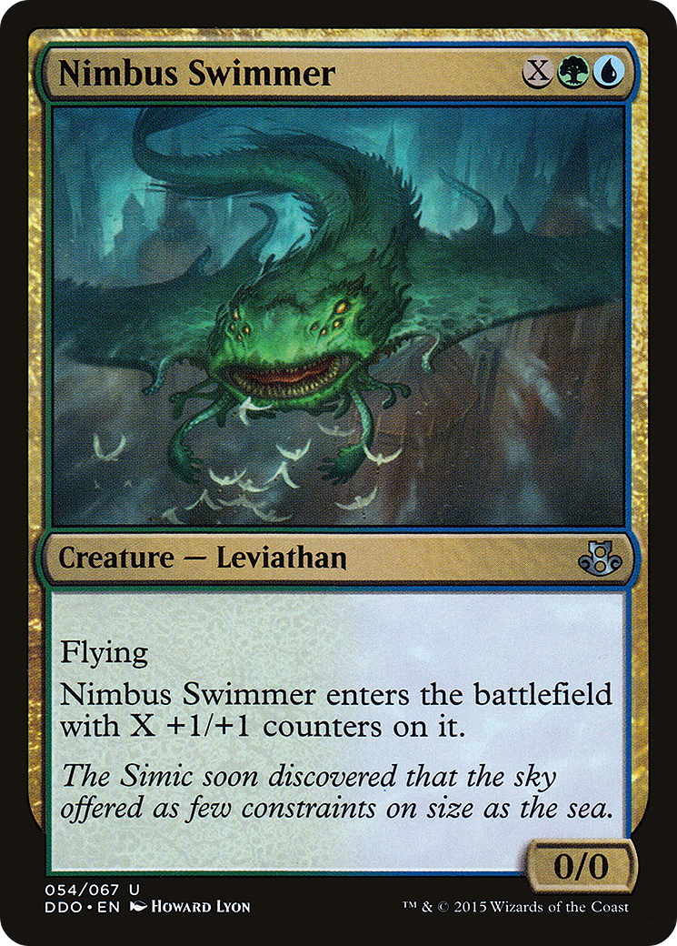 Nimbus Swimmer [Duel Decks: Elspeth vs. Kiora]-1