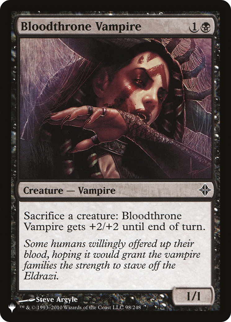 Bloodthrone Vampire [The List]-1