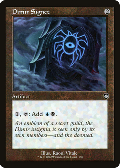 Dimir Signet (Retro) [The Brothers' War Commander]-1