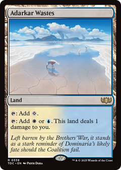 Adarkar Wastes [Tarkir: Dragonstorm Commander]-1
