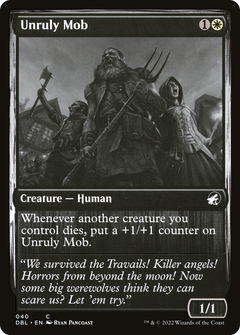 Unruly Mob (DBL-040) - Innistrad: Double Feature-1