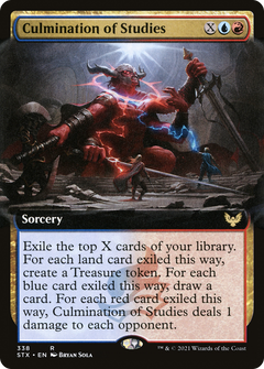 Culmination of Studies (Extended Art) [Strixhaven: School of Mages]-1