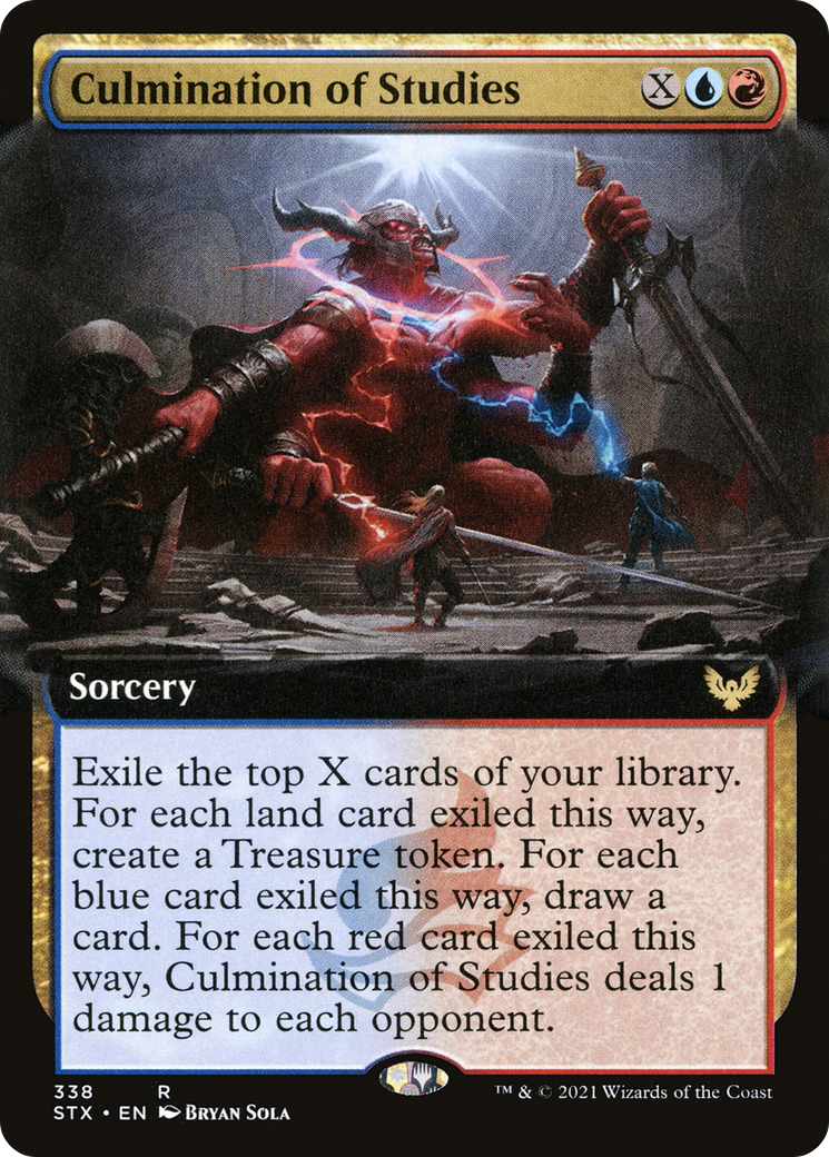 Culmination of Studies (Extended Art) [Strixhaven: School of Mages]-1