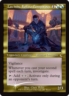 Lavinia, Foil to Conspiracy (Retro) [Ravnica: Clue Edition]-1