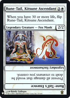 Rune-Tail, Kitsune Ascendant // Rune-Tail's Essence [Mystery Booster]-1